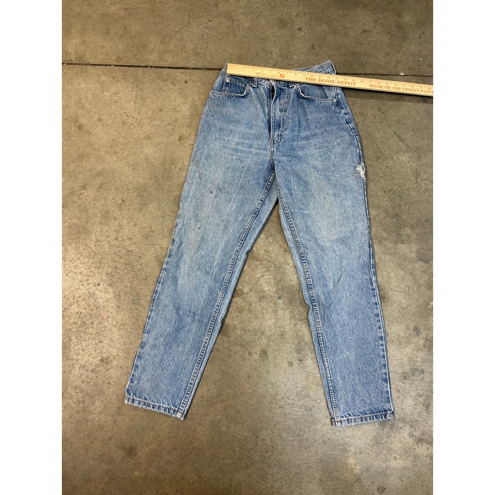 Jordache Vintage Early 90s Jeans Light Blue Women Size 12 (28x27)